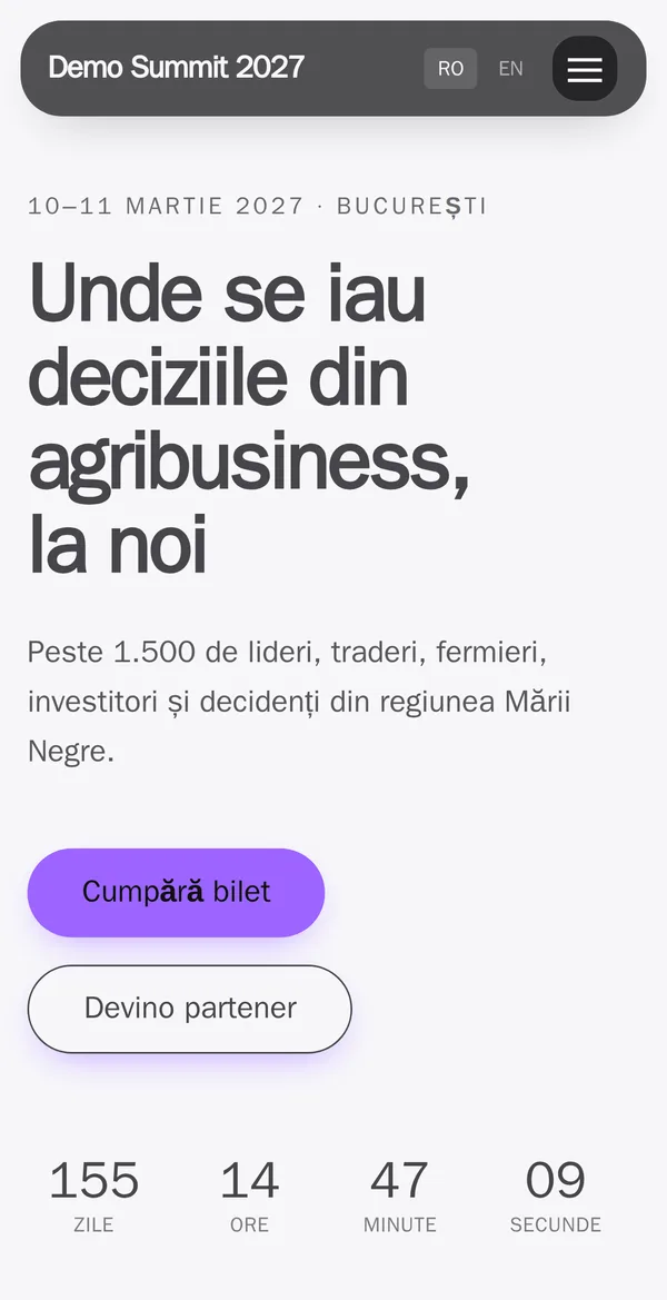 Site-ul evenimentului